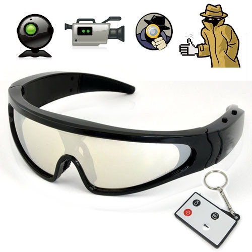 1280 x 720 Resolution Eyewear Camera Sunglasses with 5 Mega Pixels - Click Image to Close